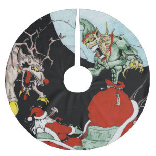 Kerst nachtmerrie Custom Tree Rok Kerstboom Rok