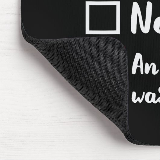 Kerst Nice ondeugende poging werd gemaakt Xmas Man Muismat (Hoek)