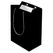 Kerst Nice Stoutige Broer Grappige Kerstlijst Medium Cadeauzakje (Achterkant Gekanteld)