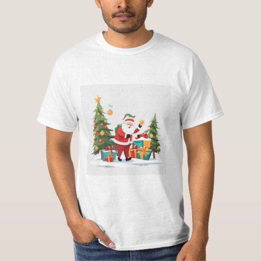 Kerst Nieuwe mode Tshirt (Voorkant)