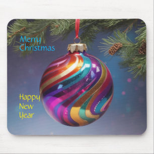 Kerst Nieuwjaar Coworker's Mousepad Muismat