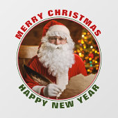  kerst nieuwjaars kerstmis raamsticker (Vel)