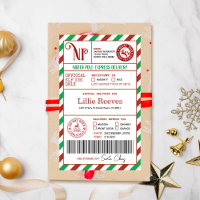 Kerst Noordpool Speciale Levering Elf Verzending