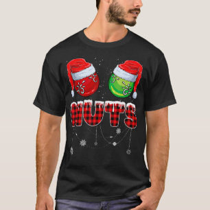 Kerst Noten Grappige Bijpassende Kastanjes Kerst K T-shirt