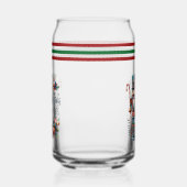 Kerst Notenkraker Candy Cane Kerstwensen Blikvorm Glas (Rechts)