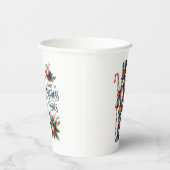 Kerst Notenkraker Candy Cane Kerstwensen Papieren Bekers (Rechts)