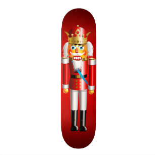 Kerst Notenkraker Koning Skateboard