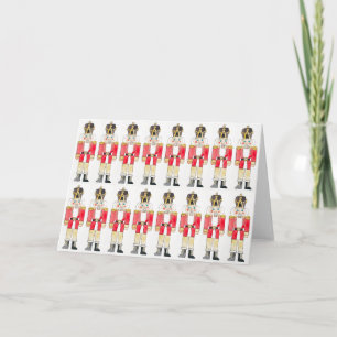 Kerst Notenkraker Kunst voor Liefdadigheidskaart Kaart
