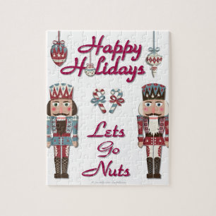 Kerst Notenkraker Laat Ons Gek Worden Legpuzzel
