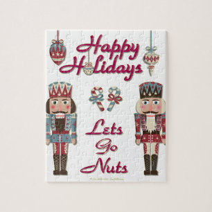 Kerst Notenkraker Laat Ons Gek Worden Legpuzzel