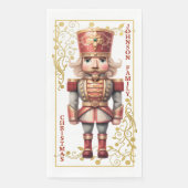 Kerst Notenkraker Papier servet (Voorkant)