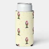 Kerst notenkraker patroon geel (Seltzer Voorkant)