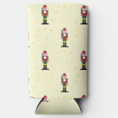 Kerst notenkraker patroon geel (Voorkant)