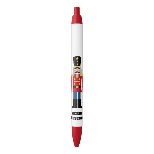 Kerst notenkraker pen cadeau voor de Feestdagen (Voorkant Verticaal)