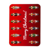 Kerst Notenkraker Speelgoed Soldaten Magneet (Verticaal)