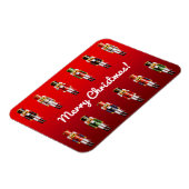 Kerst Notenkraker Speelgoed Soldaten Magneet (Linkerzijde)