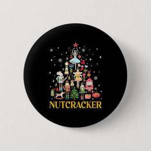 Kerst Notenkraker Squad Ballet Dans Vrouwen Kind Ronde Button 5,7 Cm