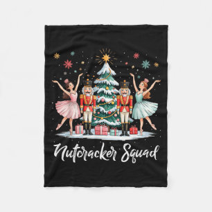 Kerst Notenkraker Squad Ballet Dans Vrouwen Kinder Fleece Deken
