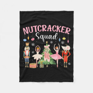 Kerst Notenkraker Squad Ballet Dans Vrouwen Kinder Fleece Deken