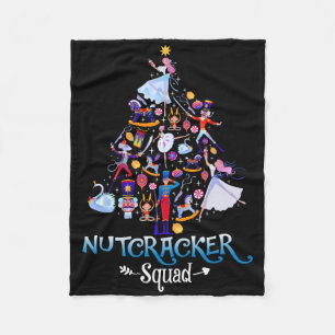 Kerst Notenkraker Squad Byllet Dans Vrouwen Kinder Fleece Deken