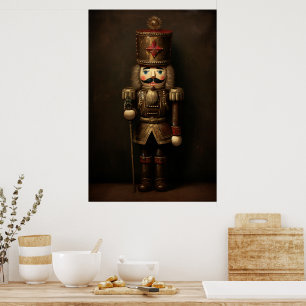 Kerst Notenkraker stijl Poster