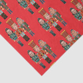 Kerst Notenkraker Trump Kennedy Tissuepapier (Detail)