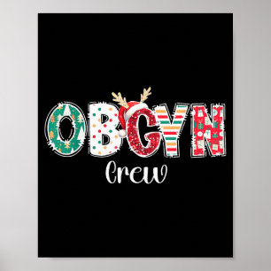 Kerst Obgyn-team Verloskunde Ob Gyn Groep Team  Poster