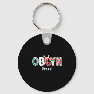 Kerst Obgyn Team Verloskunde Ob Gyn Groep Team Sleutelhanger