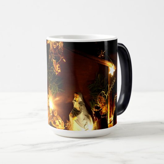 Kerst ochtend magie magische mok (Voorkant rechts)