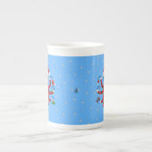 Kerst Octopus China Mok (Voorkant)