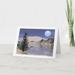 Kerst of Zonnewende Kaart - "Solstice Blessings"