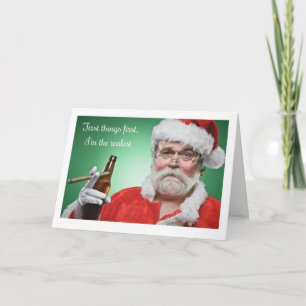 Kerst - OG Santa Feestdagen Kaart