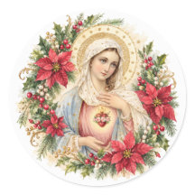 Kerst Onbevlekte Hart van Maria Bloemen