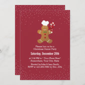 Kerst-ontbijtfeestdag Kaart (Voorkant / Achterkant)