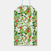 Kerst ontwerp op Gift Labels Cadeaulabel (Achterkant)