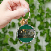 Kerst ontwerp sleutelhanger (Hand)