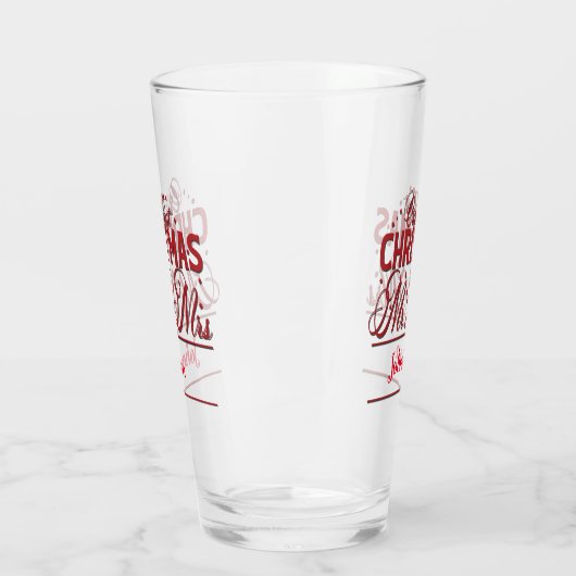 Kerst Onze eerste kerst Mr. & Mrs Mokken Glas (Links)