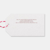  kerst op maat cadeaulabel (Achterkant Horizontaal)