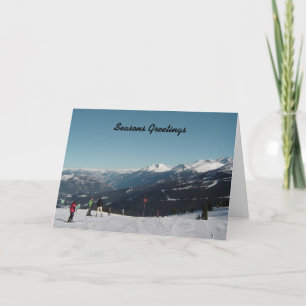 Kerst op Whistler Mountain Feestdagen Kaart