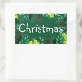 Kerst Opslag Sticker Labels (Tas)