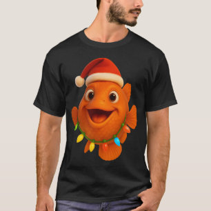 Kerst Oranje Ruwvis T-shirt