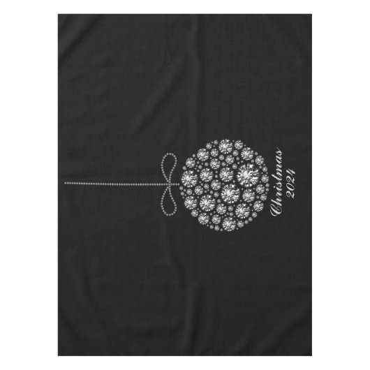 Kerst Ornament 2024 Tafelkleed (Voorkant)