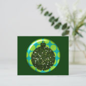 Kerst Ornament Ball Briefkaart (Staand voorkant)