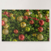 Kerst ornament decor puzzel (Horizontaal)