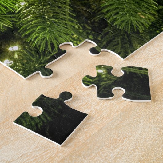 Kerst ornament decor puzzel legpuzzel (Zijkant)