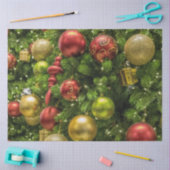 Kerst ornament decor tissuepapier (Craft)