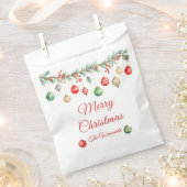 Kerst Ornament Exchange Party Garland Bedankzakje (Geknipt)