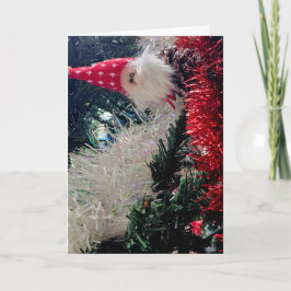 Kerst ornament kaart
