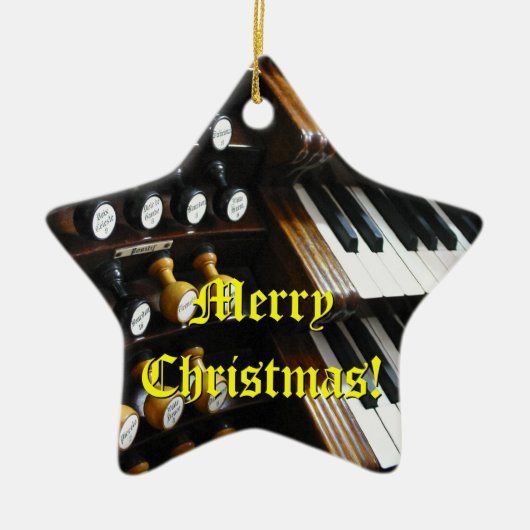 Kerst-ornament Keramisch Ornament (Voorkant)