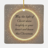 Kerst Ornament met wensen (Achterkant)